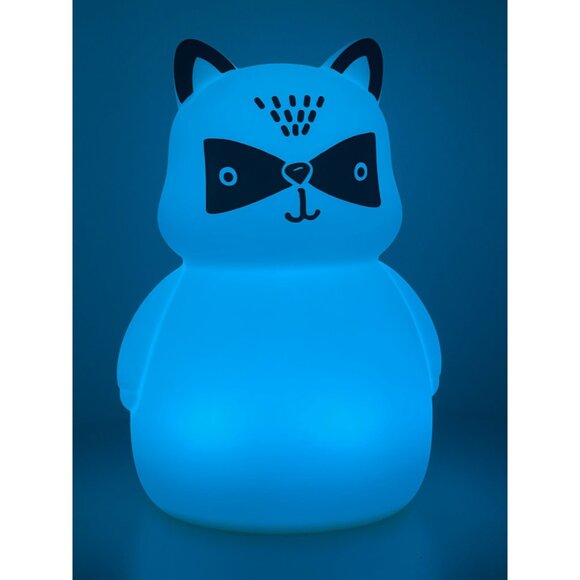 Raccoon LED Soft-Touch Color-Changing Nightlight 6.75" - Pillowfort - Picture 2 of 10